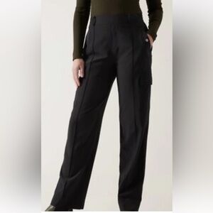 Athleta Vienna Cargo Pants in Black  Sz 10